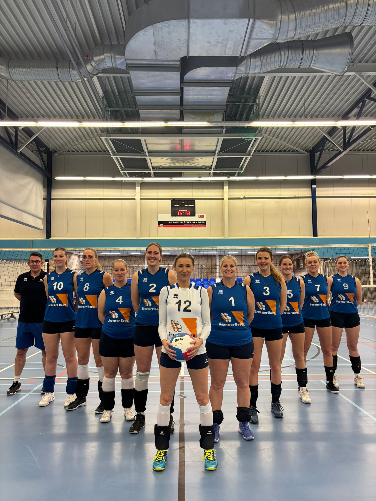 THOR Volleybal Team in actie